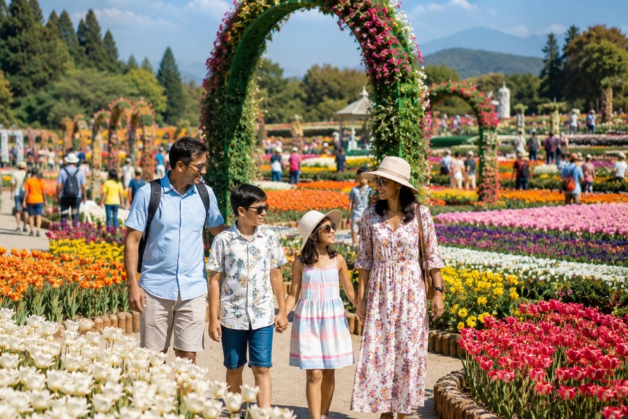 Family Flower Festival Trips